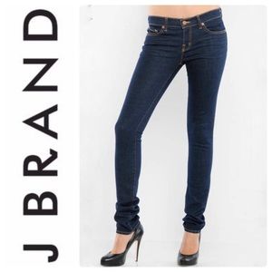 J Brand 912 The Pencil Stretch Skinny Jeans in Ink